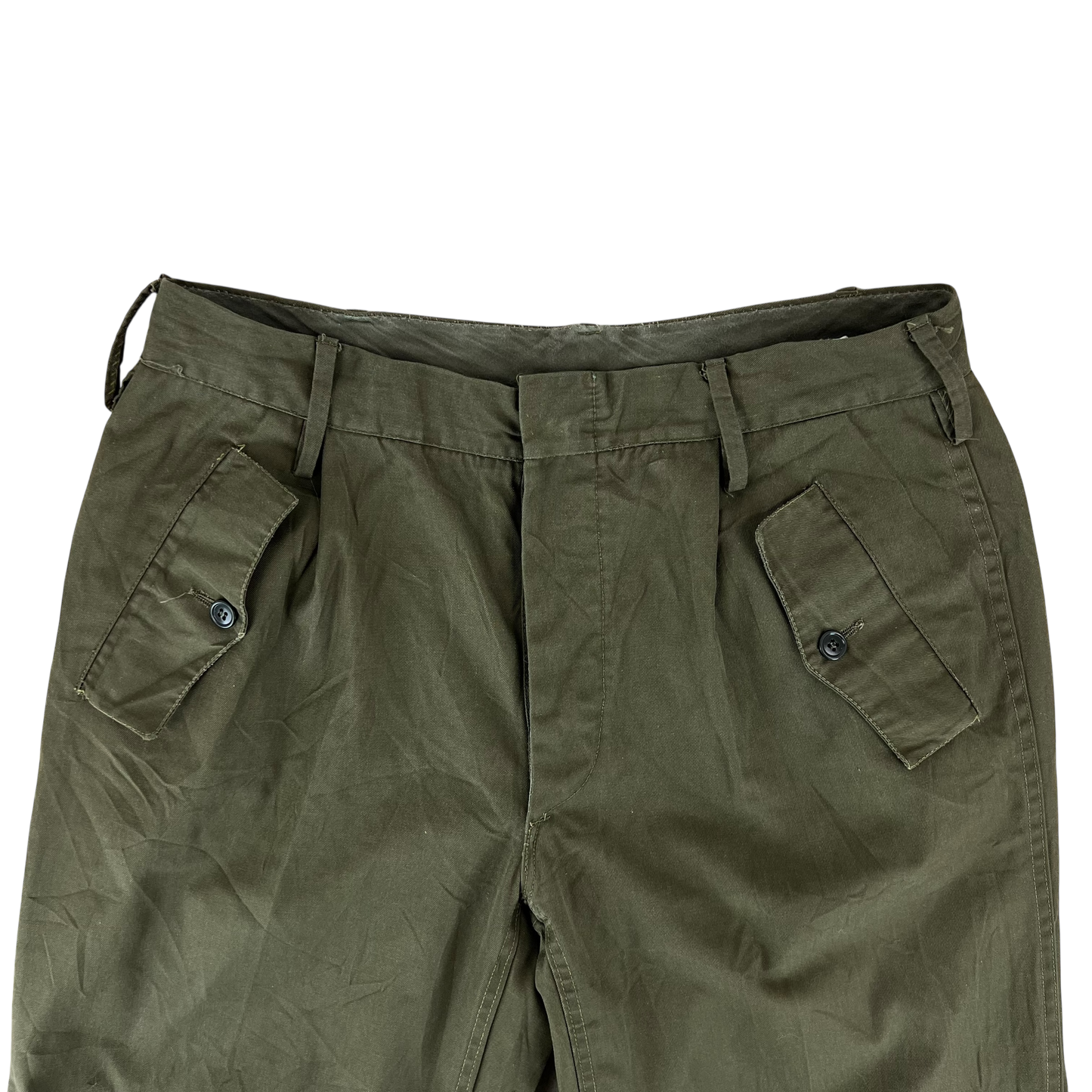 Italian Army Olive Drab Roma 75 Trousers - W32 L29.5