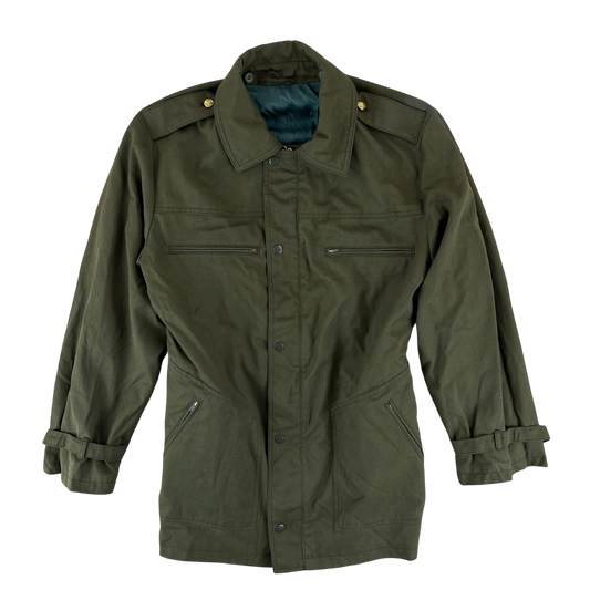 Czechoslovak Army M85 Guard's Coat Olive Green - Medium