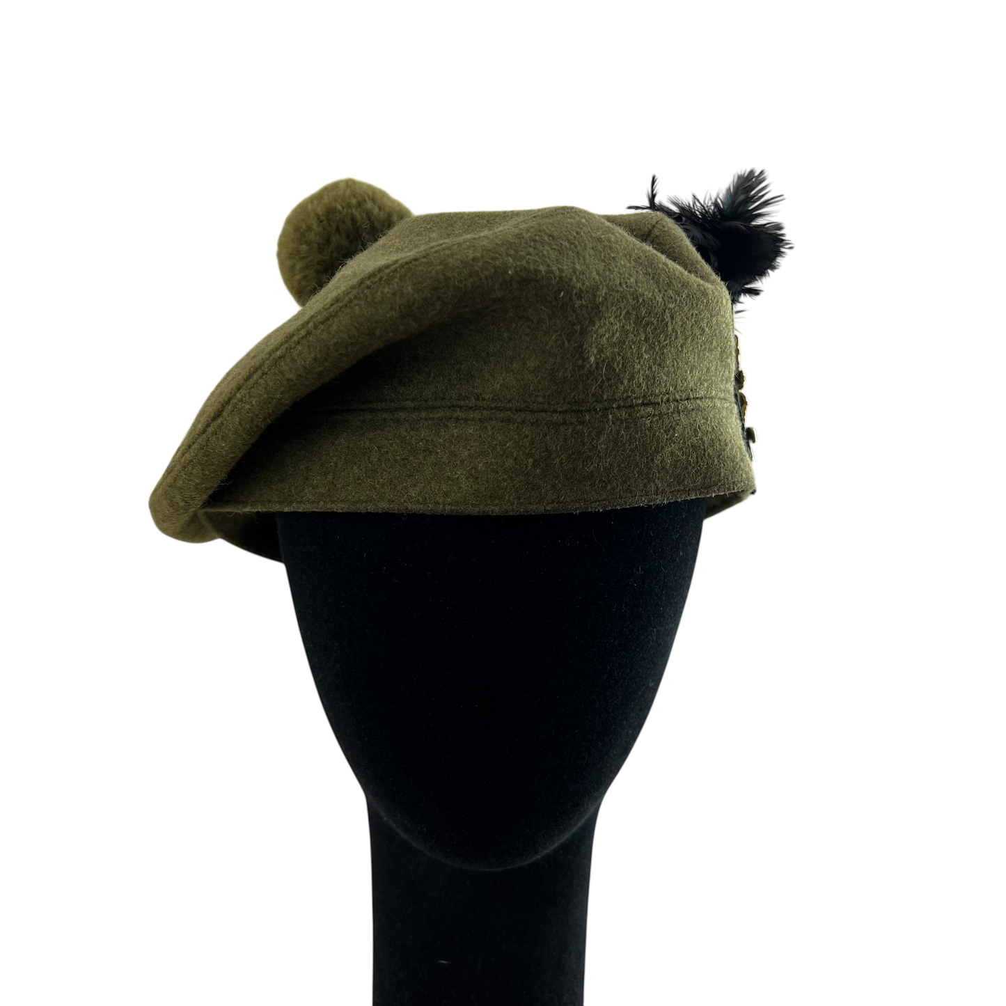 British Army Tam o Shanter w/ Plume - Royal Regiment of Scotland - Large