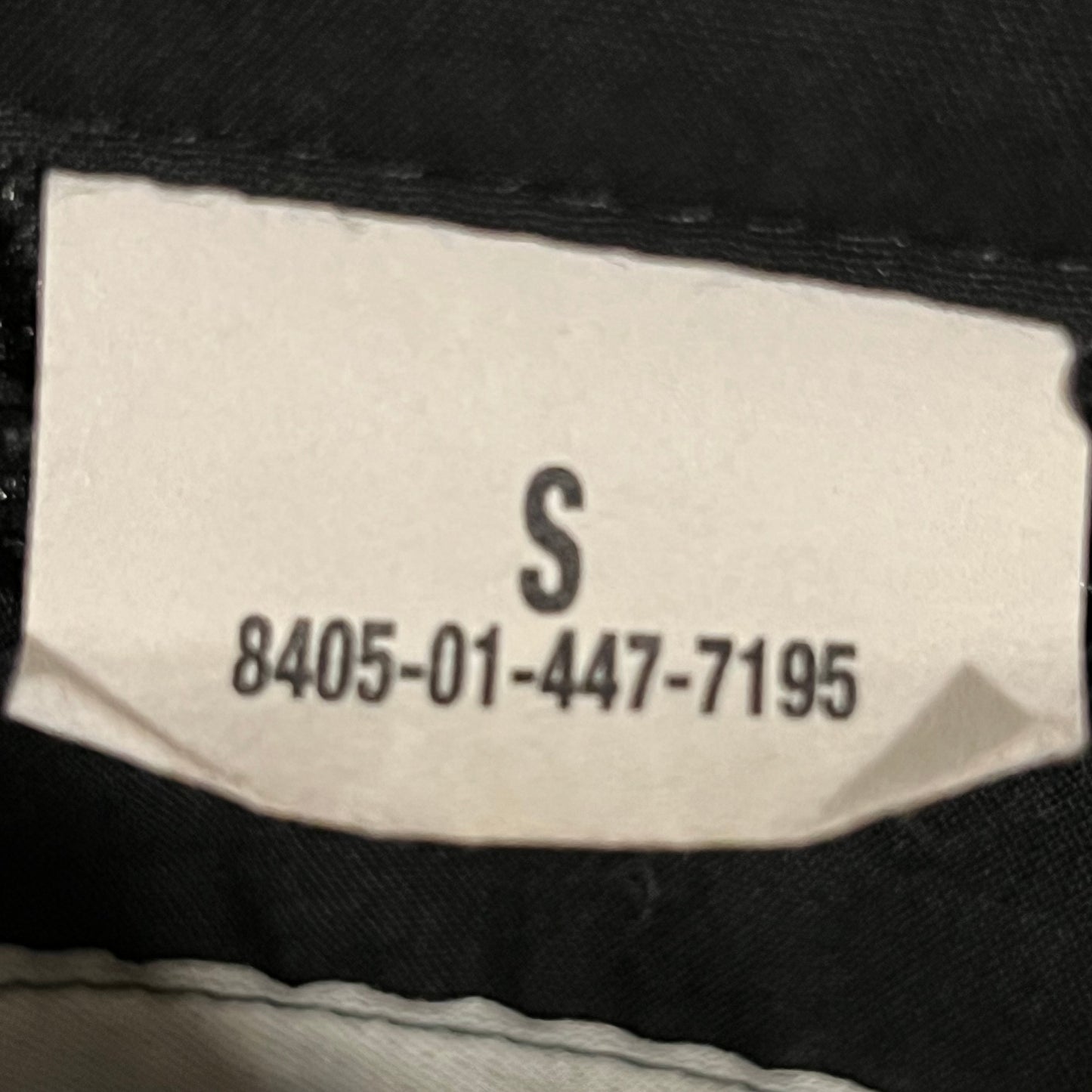 US Army Black Windbreaker Jacket - Medium S