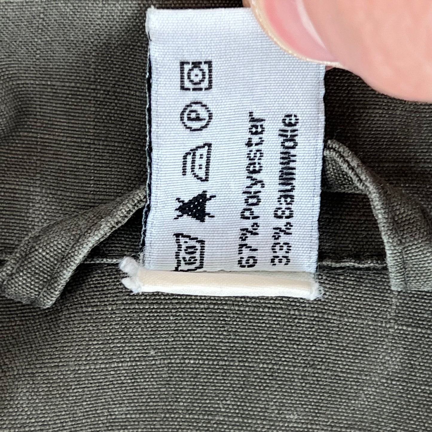 Austrian Army Olive Drab Lightweight Ripstop Jacket - Small 88-92 V/VI