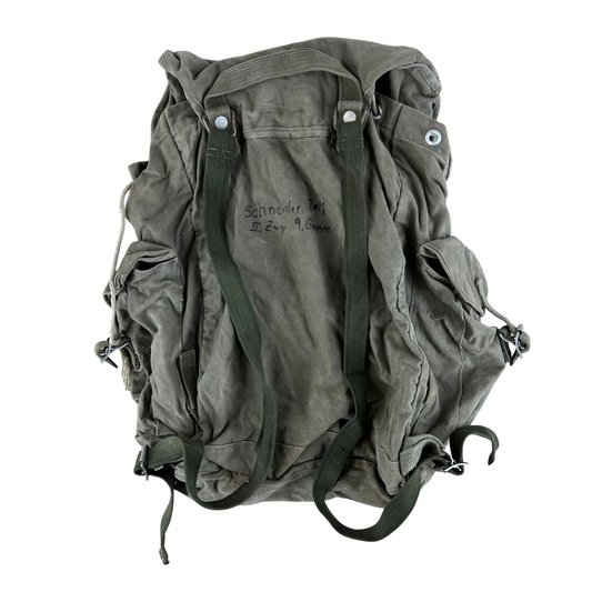 German Army 60s Canvas 30L Rucksack