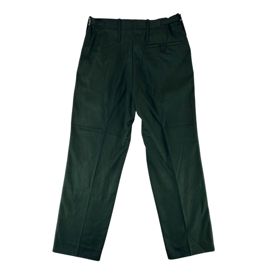 British Army Barrack Dress Green Trousers - W33 L29.5