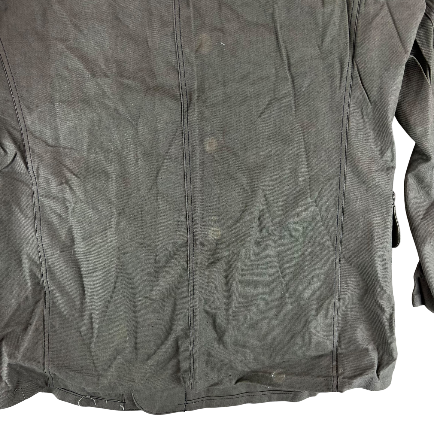 Swedish Army M40 "Grötrock" Brown Work Jacket - Large