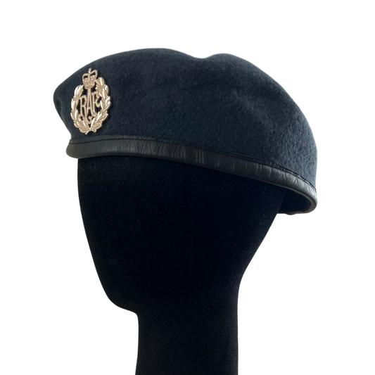 British RAF Beret w/ Badge - Small 56cm