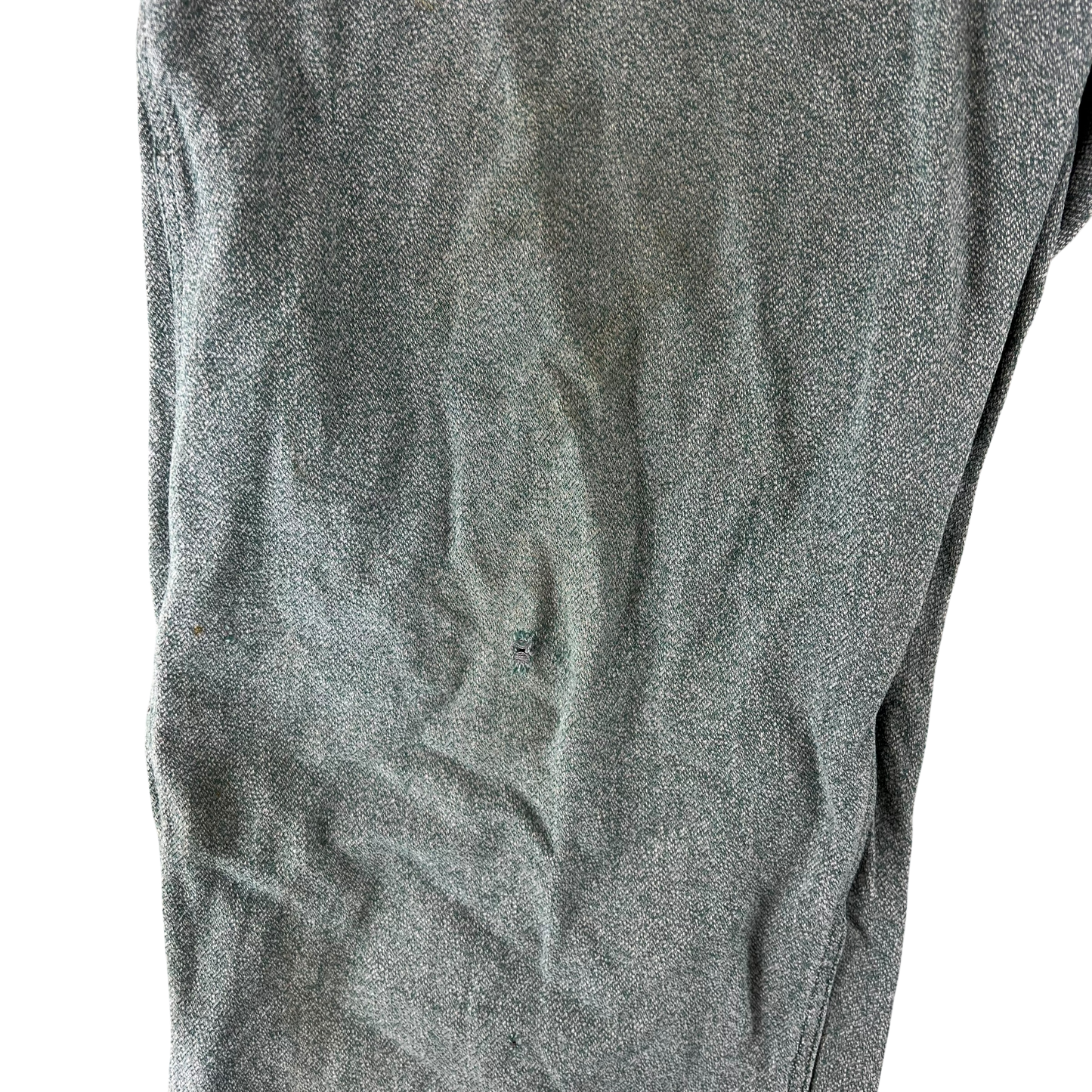 Swiss Army 60s Sage Green Denim Work Trousers - W36 L27