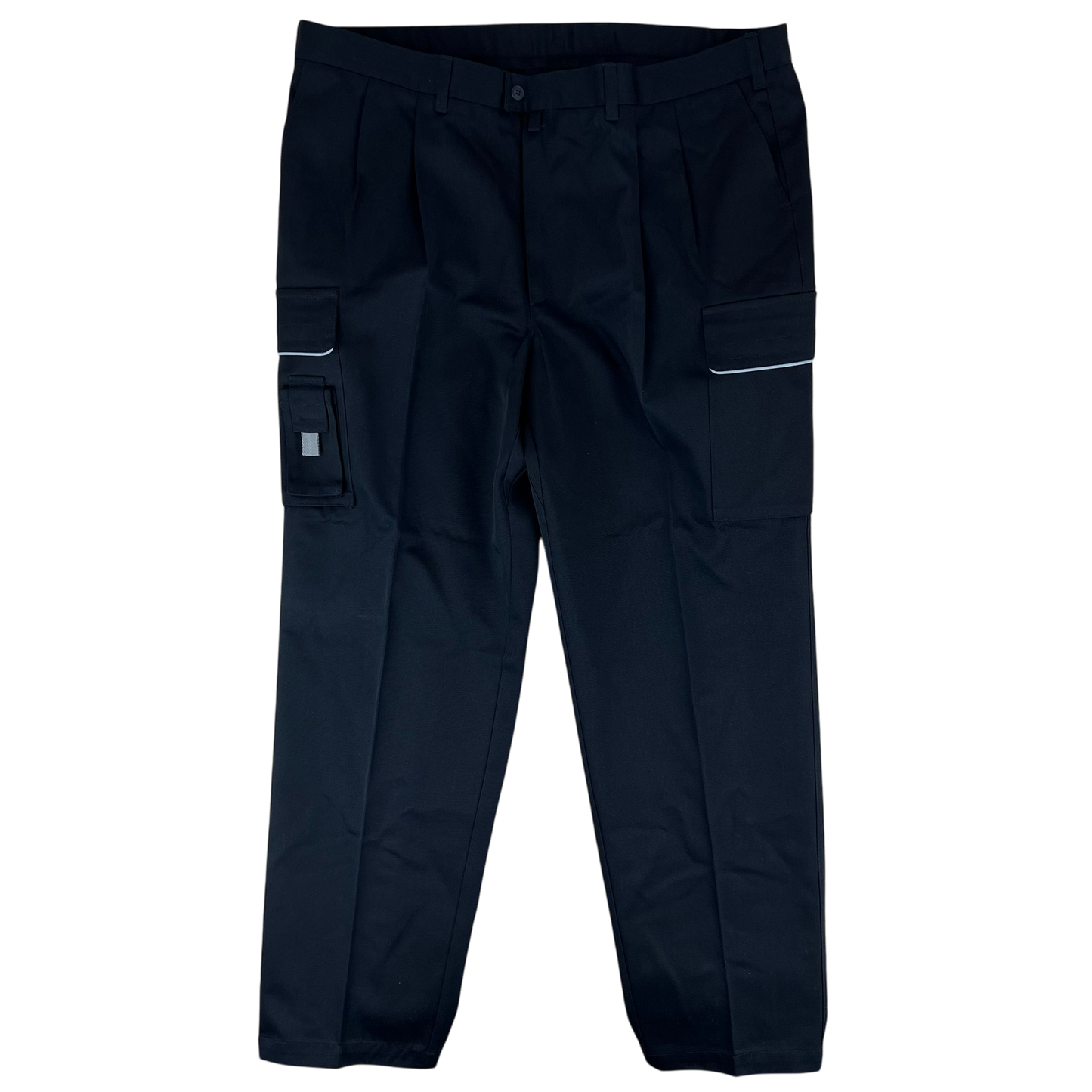 Finnish Navy M83 Black Work Trousers - W43 L33.5