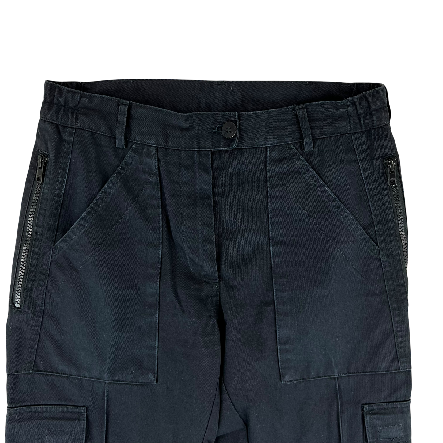 British Police Women's MoD Black Utility Trousers - W31 L27