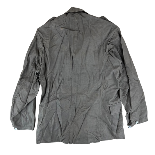 Swedish Army M40 "Grötrock" Brown Work Jacket - Large