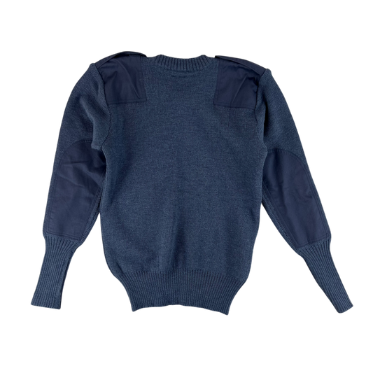 British RAF Wool V Neck Pullover Jersey Jumper - Small 88cm