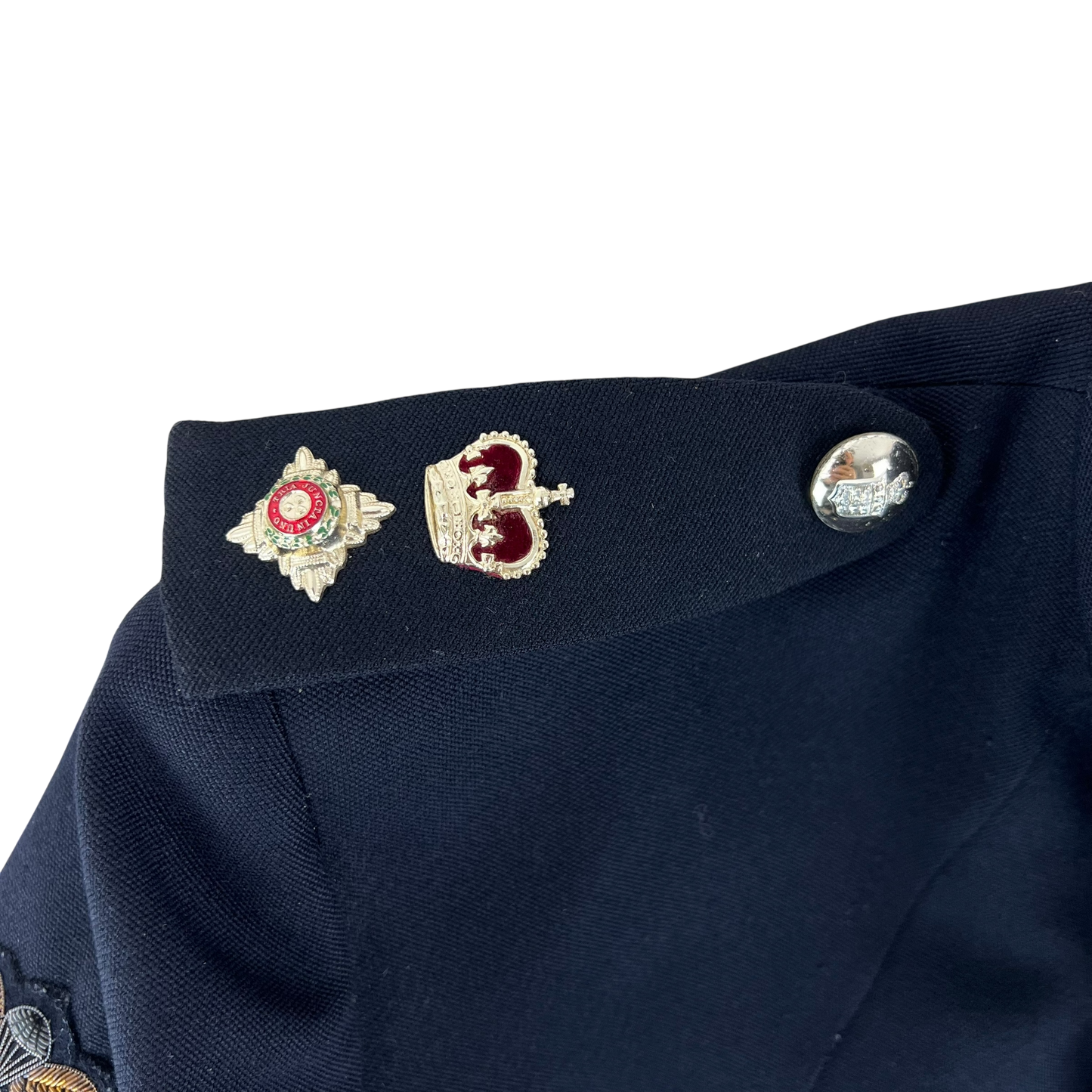 British Army No. 1 Dress Jacket w/ Belt - Royal Logistics Corps - Medium