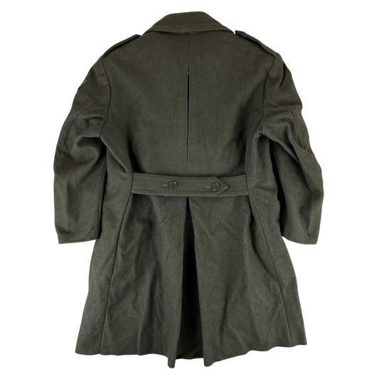 Italian Army 60's Khaki Greatcoat - Alpine Brigade - Large