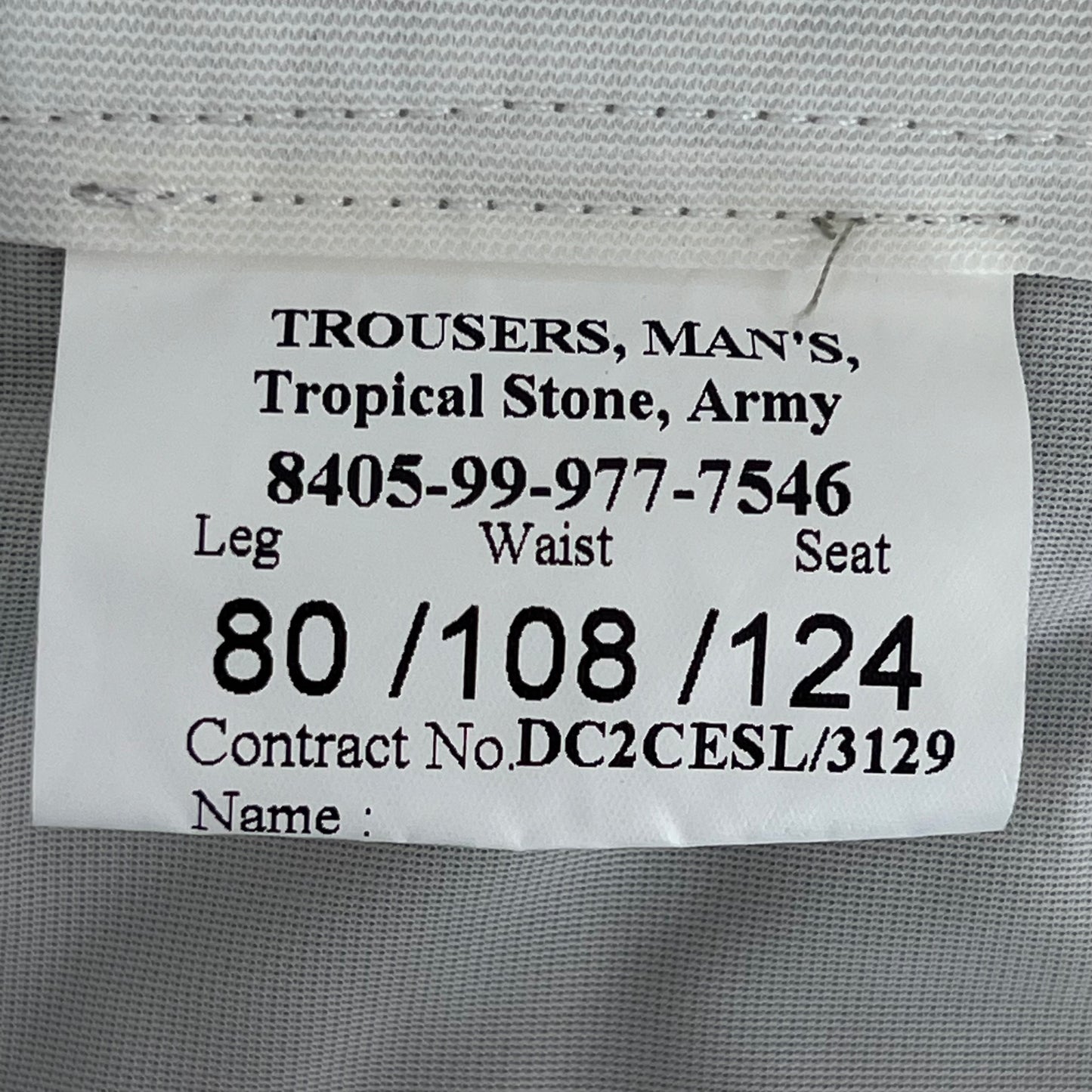 British Army No. 6 Dress Uniform Trousers - W40 L31