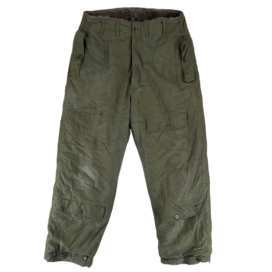US Army Air Force Type A-10 Cold Weather Trousers - W36 L28.5