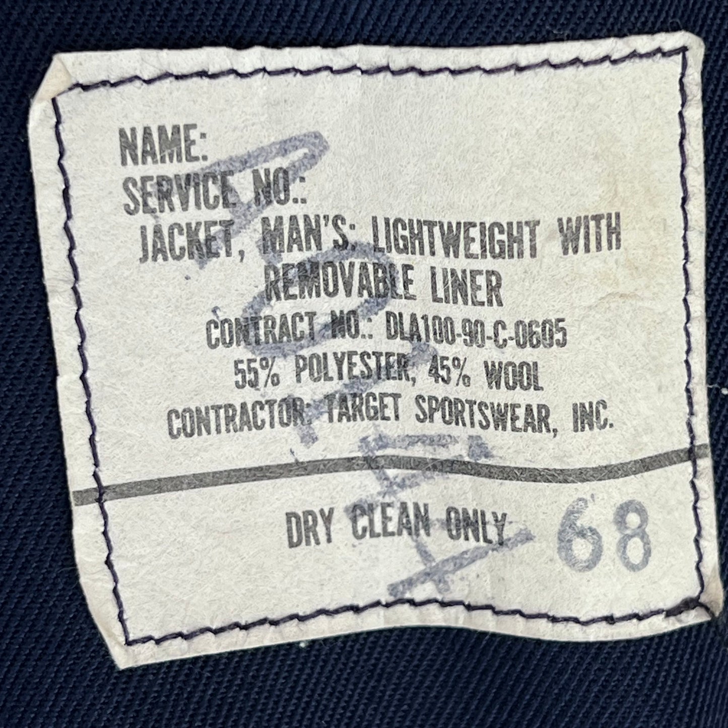 US Air Force Utility Jacket - X Large 48L