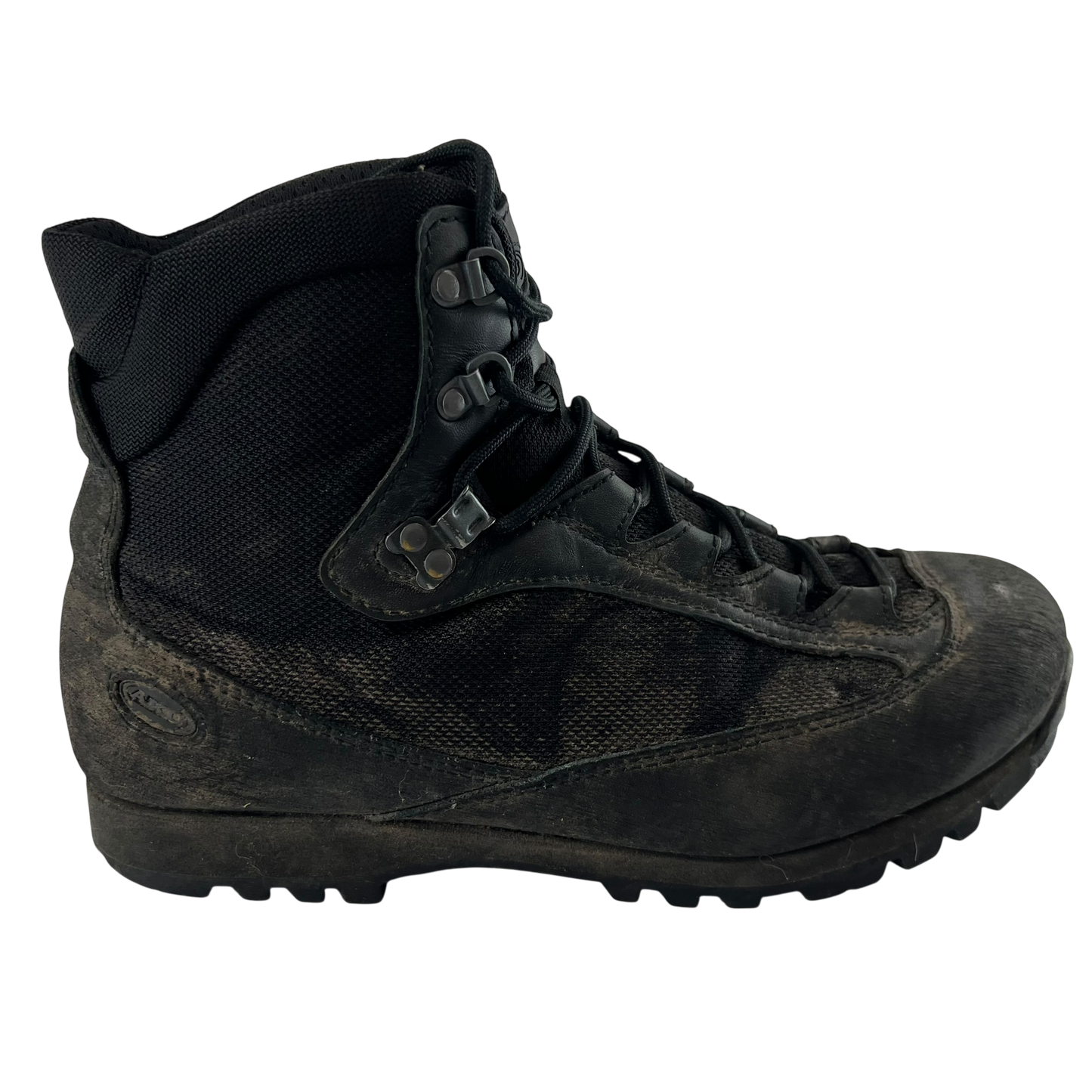 British Army AKU Black Combat Boots - Size 8M