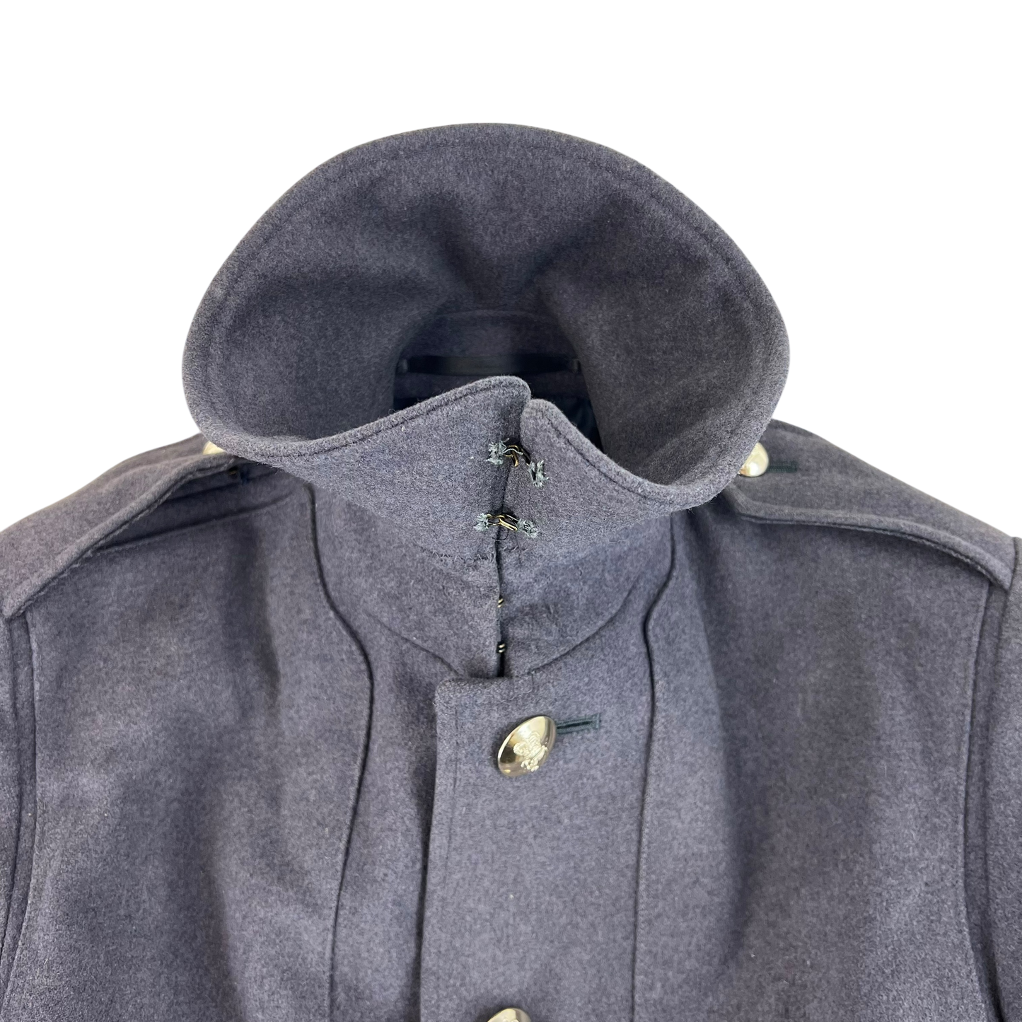 British Army Footguards Wool Greatcoat - Irish Guards - Small