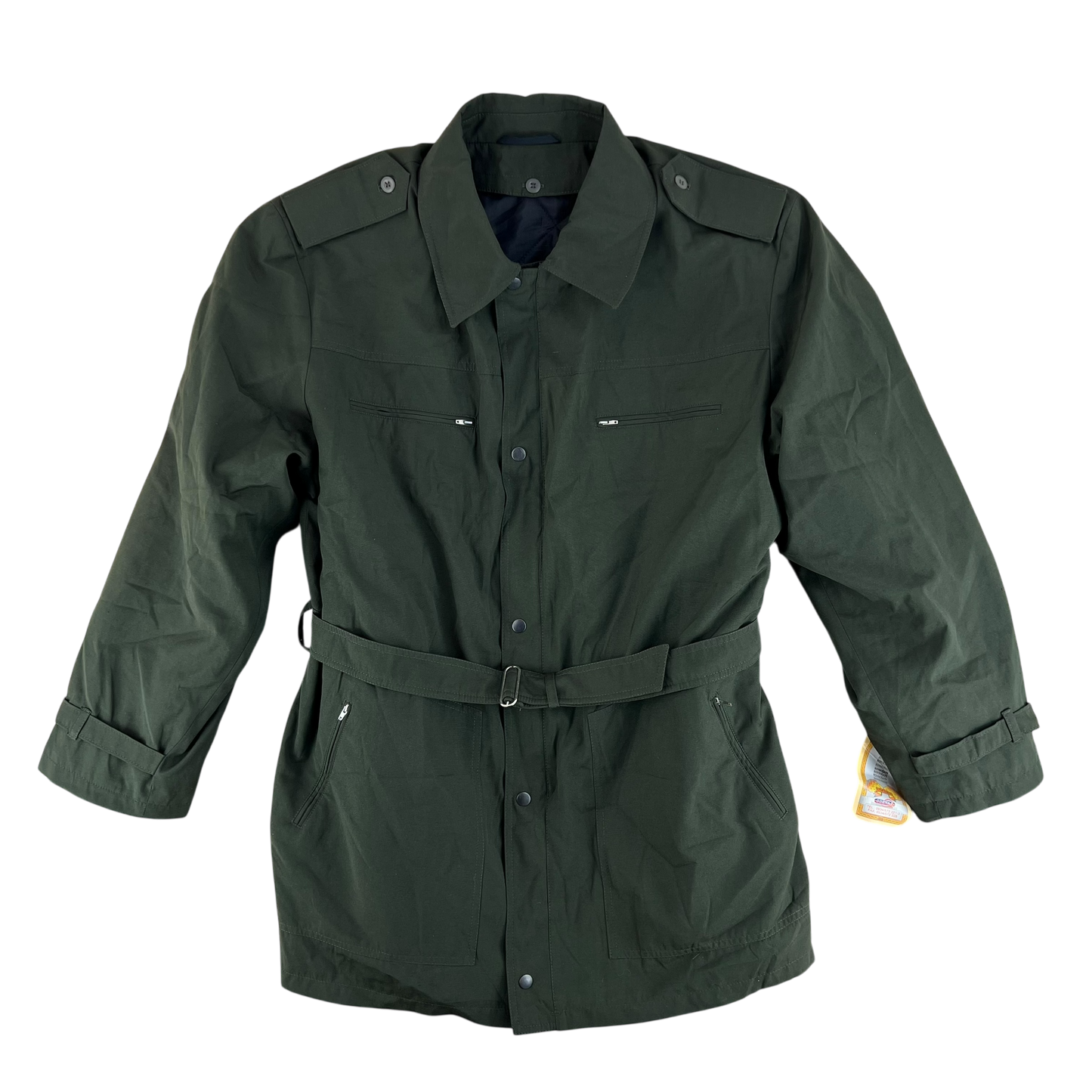 Slovak Army M97 Guard's Coat Olive Drab w/ Liner - Large