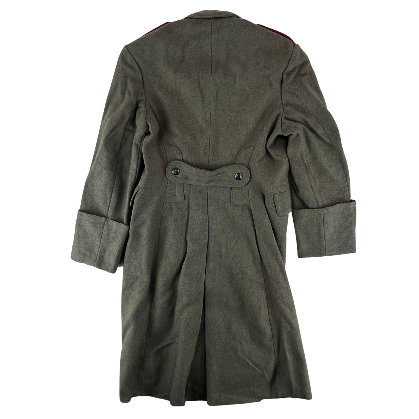 Bulgarian People's Army Khaki Wool Greatcoat - Medium