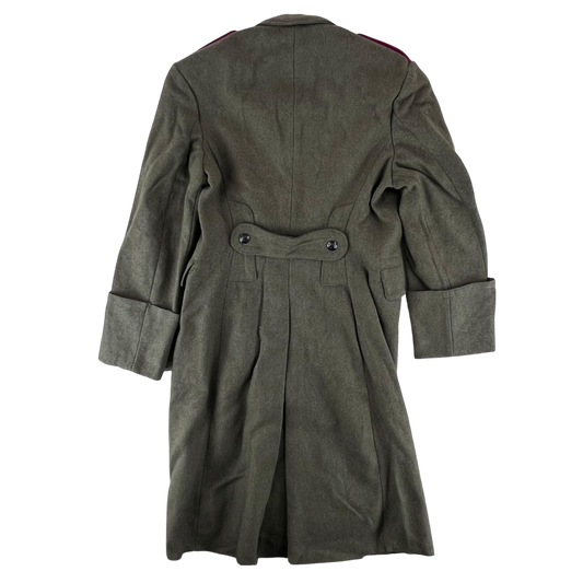 Bulgarian People's Army Khaki Wool Greatcoat - Medium