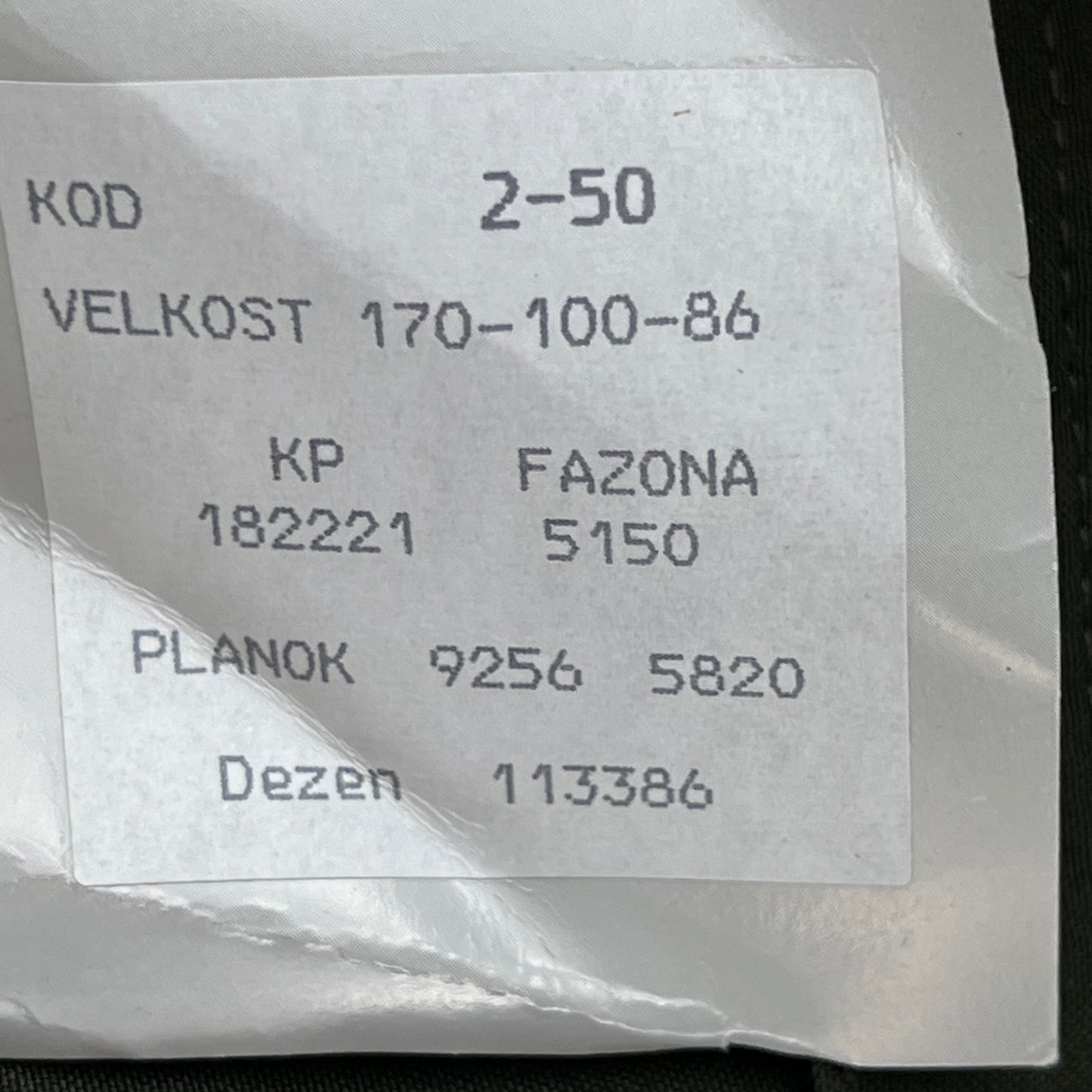 Slovak Army M97 Guard's Coat Olive Drab w/ Liner - Large