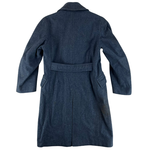 British RAF 50's New Pattern Wool Greatcoat - Medium SIZE 7