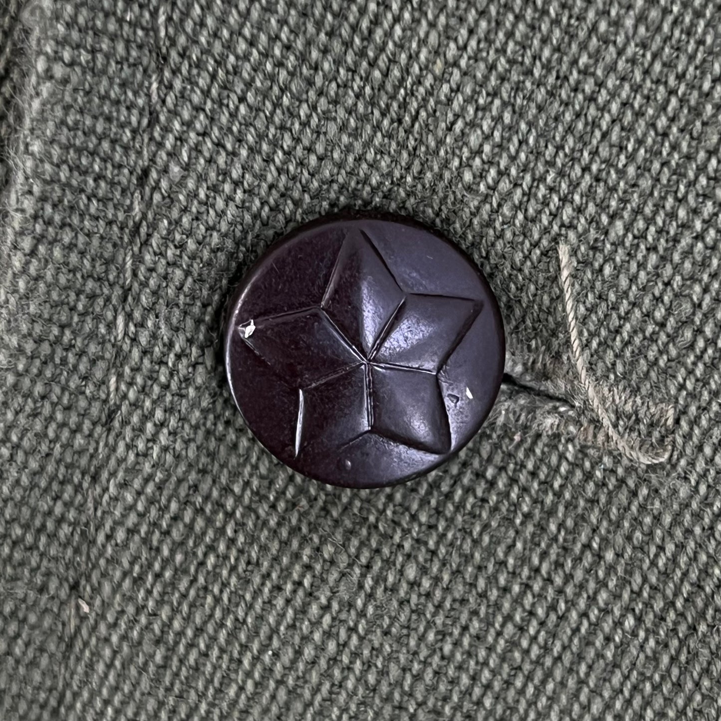 Bulgarian People's Army Olive Green Cossack Shirt - Large