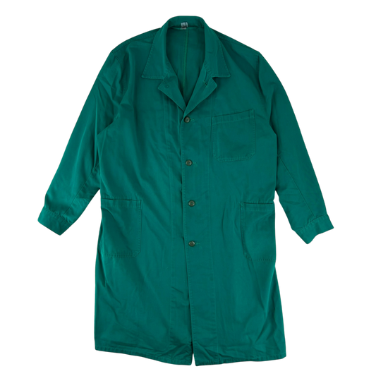 Austrian Army Green Blue Chore Coat - X Large 112-116 III/IV