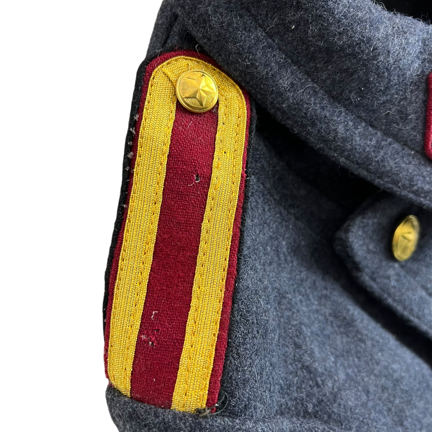 Bulgarian People's Army Officer's Grey Wool Greatcoat - Small