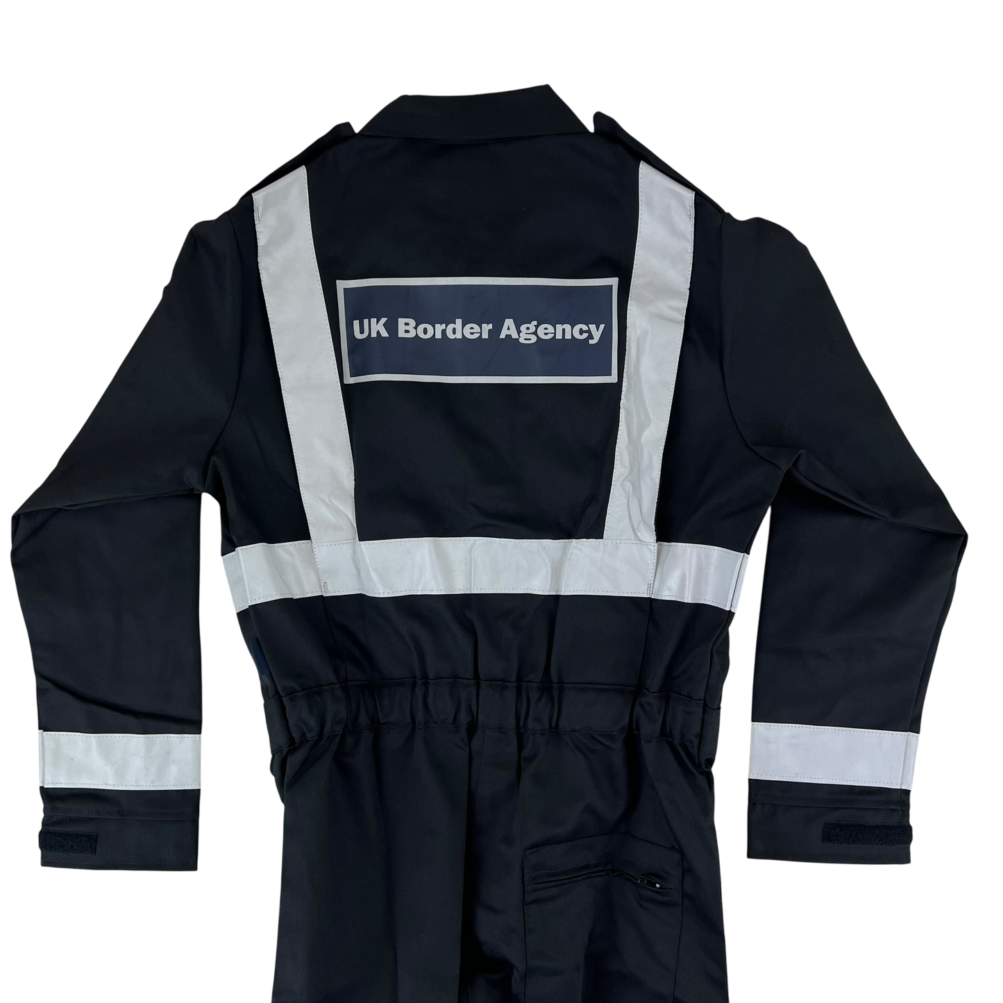 British MoD Home Office Black Coveralls - UK Border Agency - Medium