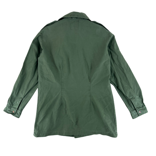 Dutch Army 90s Green Field Shirt Jacket - Medium