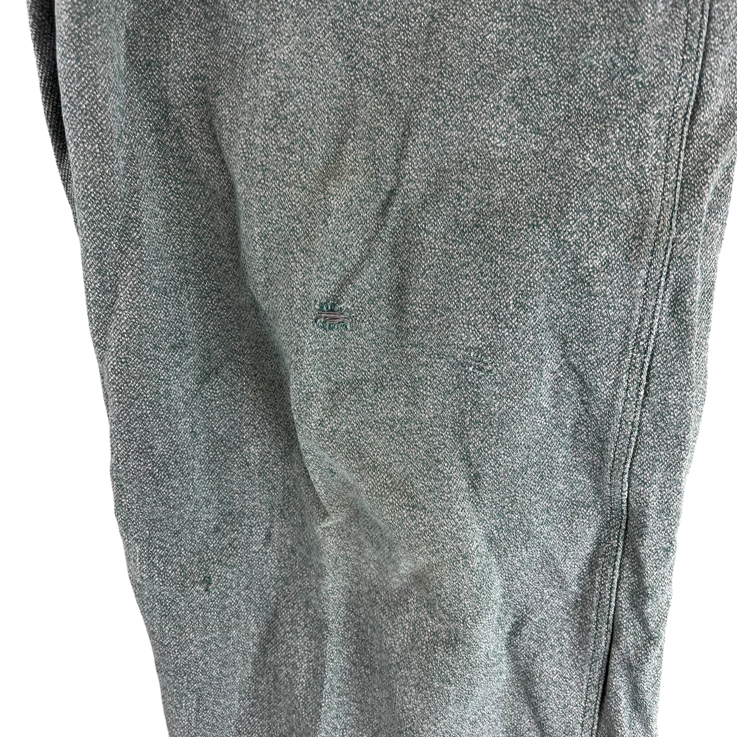 Swiss Army 60s Sage Green Denim Work Trousers - W36 L27