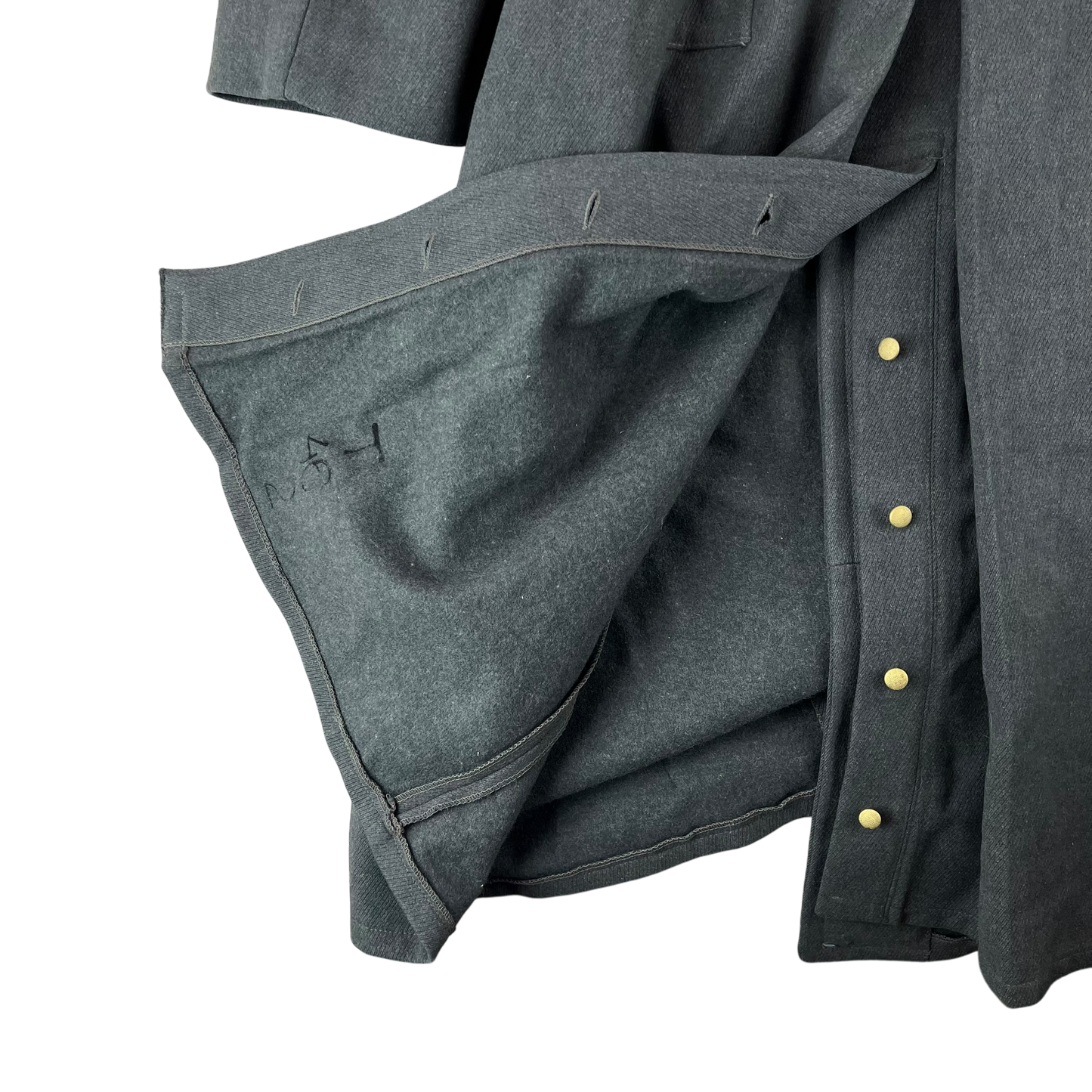 Austrian Army Officer's Greatcoat 1959 Field Grey - Medium