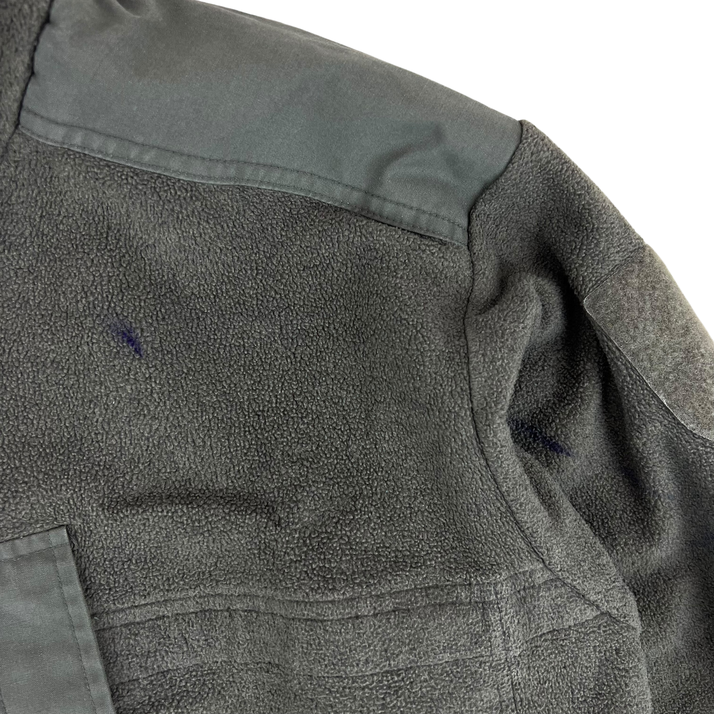 Austrian Army Olive Fleece Cardigan - Medium 96-100 V/VI