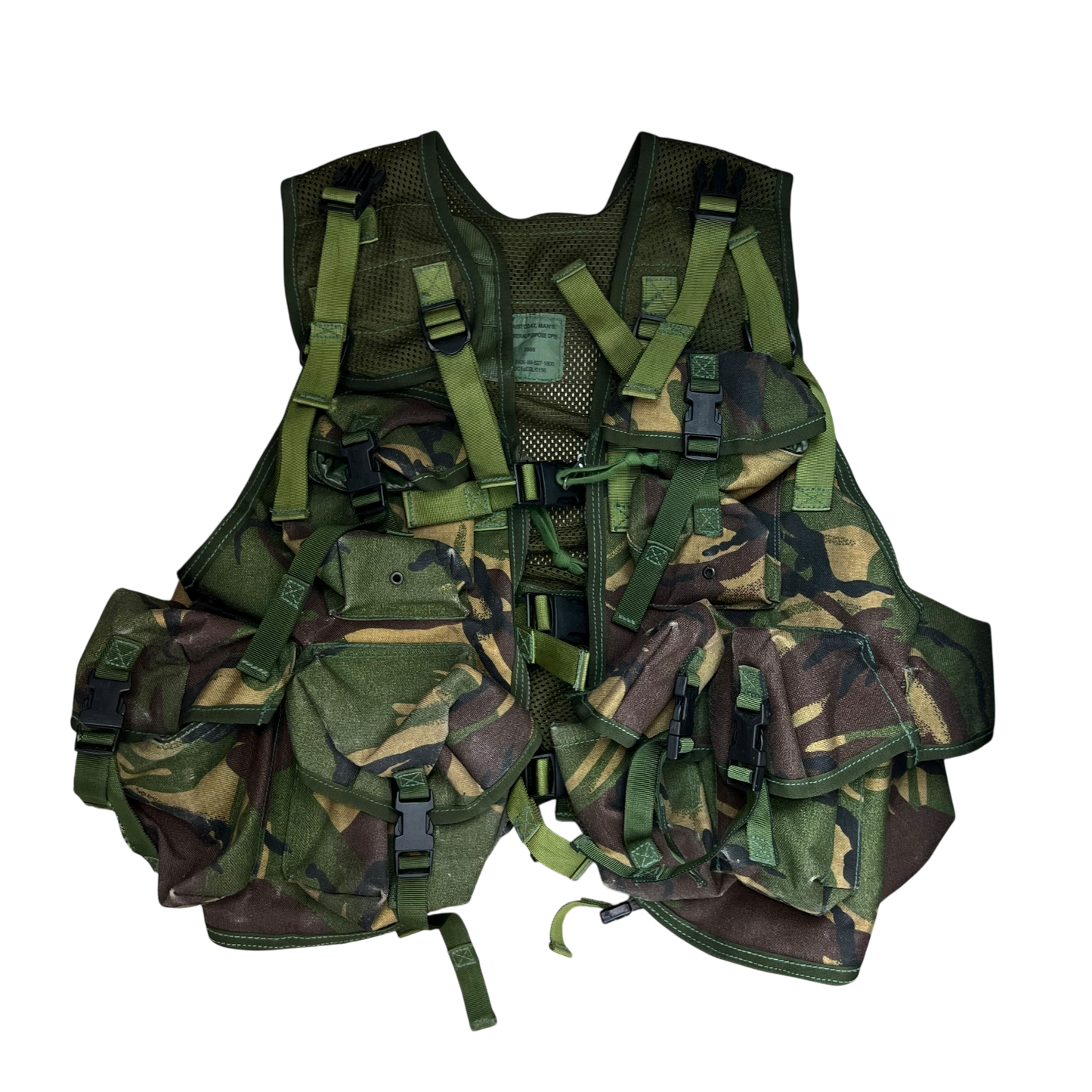 British Army Waistcoat Tactical Vest DPM Camouflage GP OPS