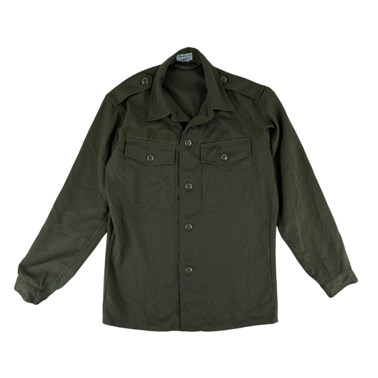 Austrian Army Olive Drab Long Sleeve Field Shirt - Medium 96-100 V-VI