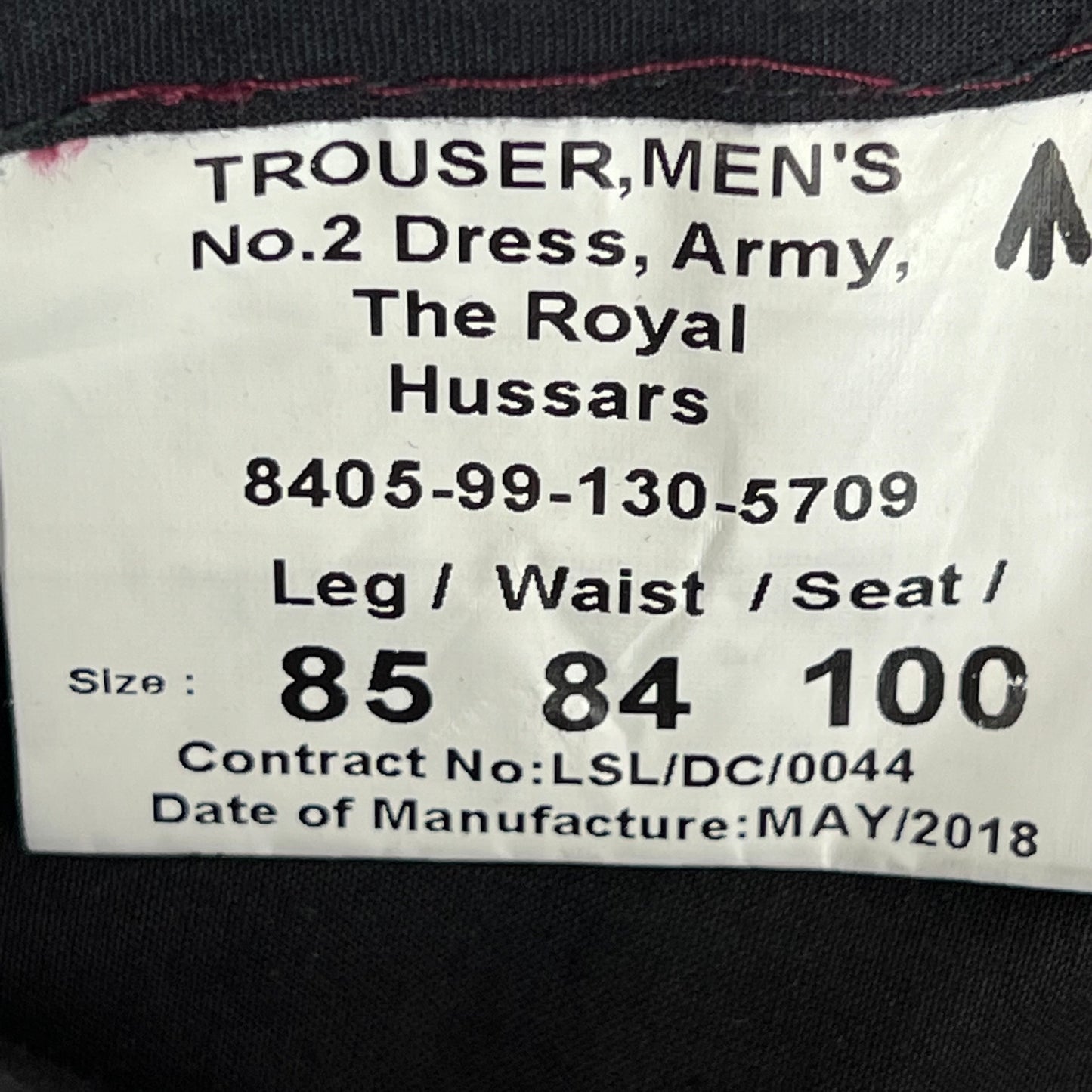 British Army Royal Hussars No. 2 Dress Trousers - W34 L31