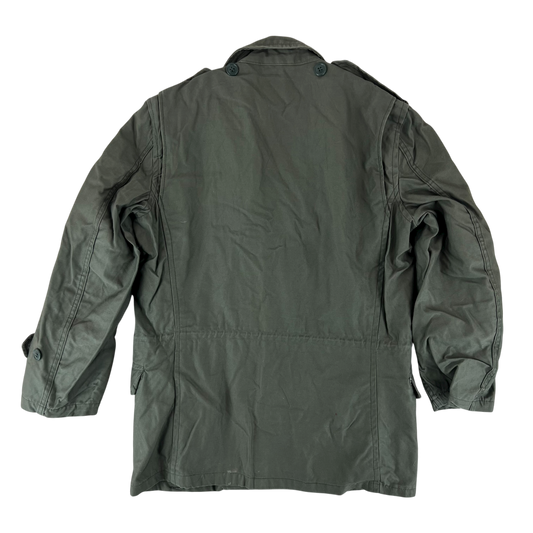 Greek Army M65 Olive Green Jacket - Medium