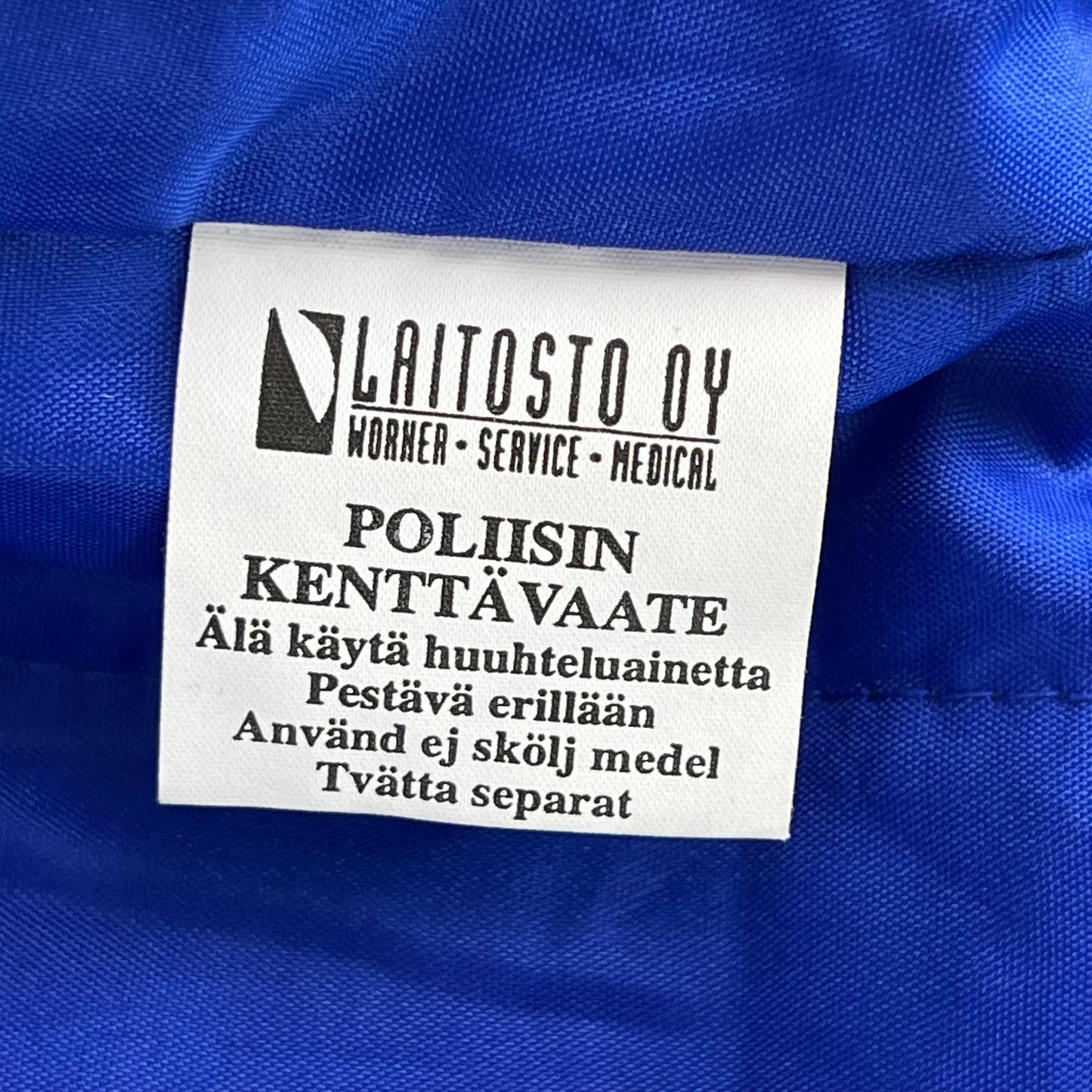 Finnish Police Waterproof Jacket - XXX Large
