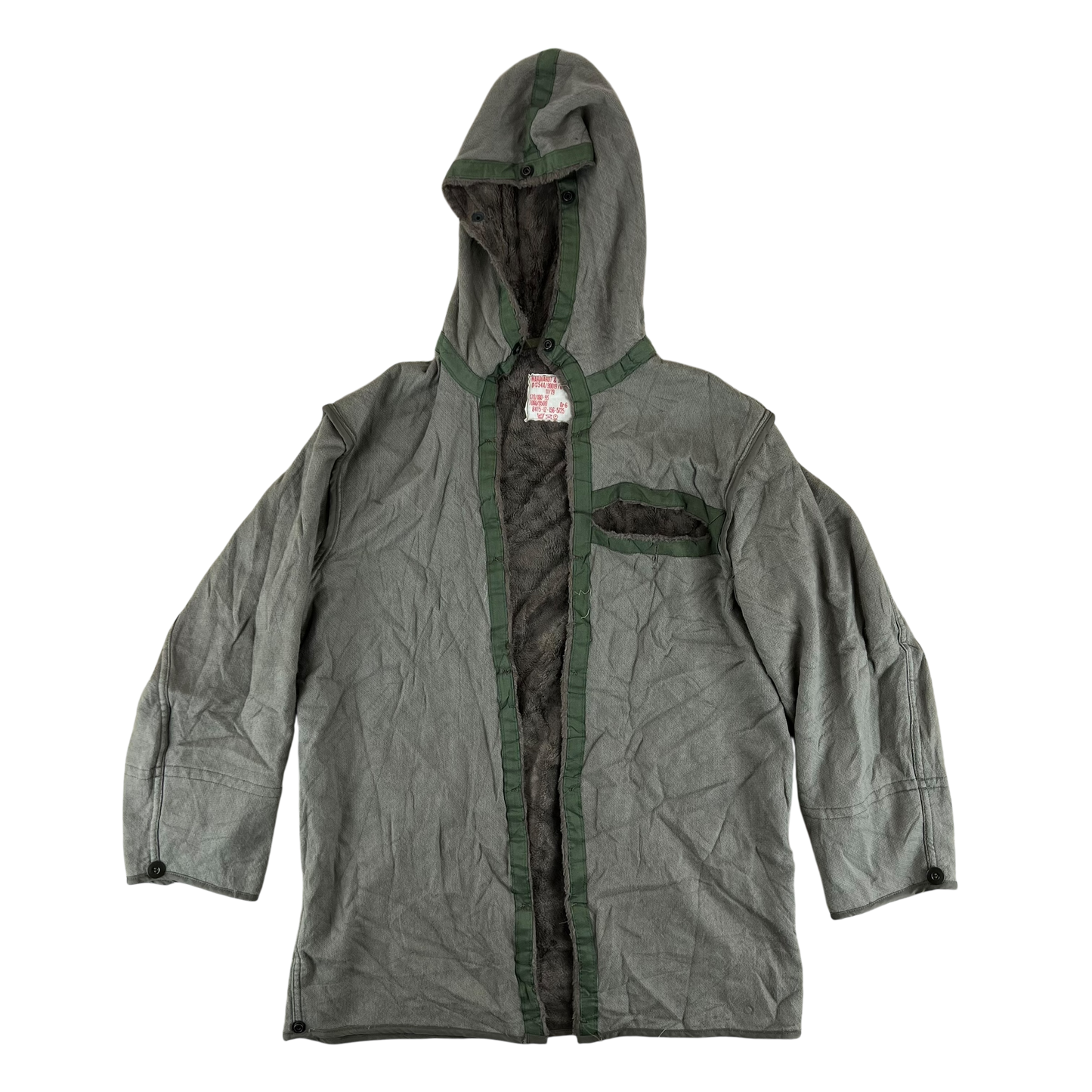 German Army Khaki Thermal Parka Liner - Medium Gr6