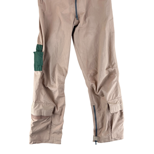 British RAF Tan Aircrew Coverall - Medium SIZE 7