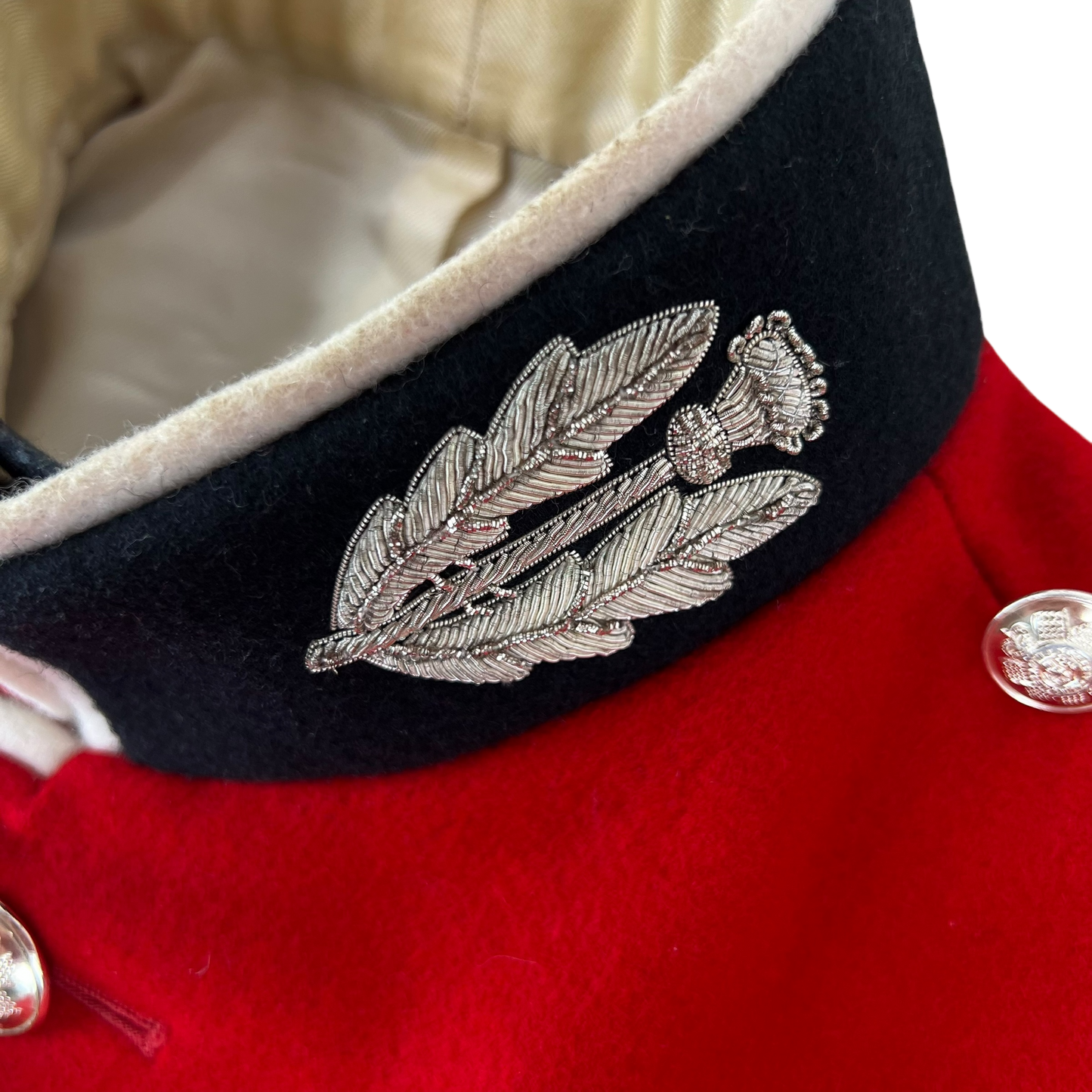 British Army Footguard's Jacket CQMS & Sergeants - Scots Guards - Large