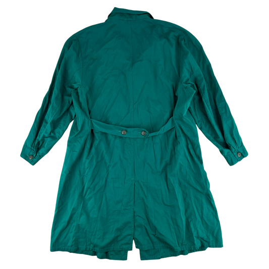 Austrian Army Green Blue Chore Coat - X Large 116-120 III/IV