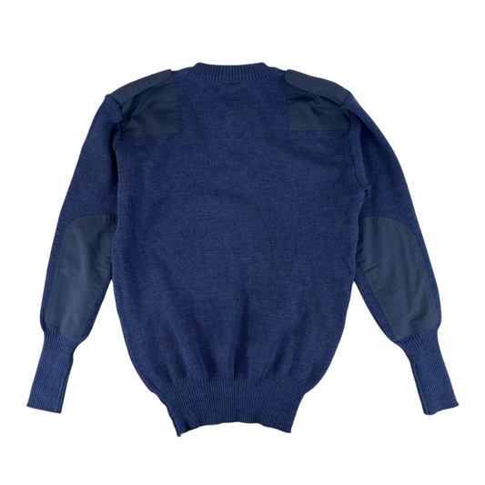 British RAF Wool V Neck Pullover Jersey Jumper - Large 106cm