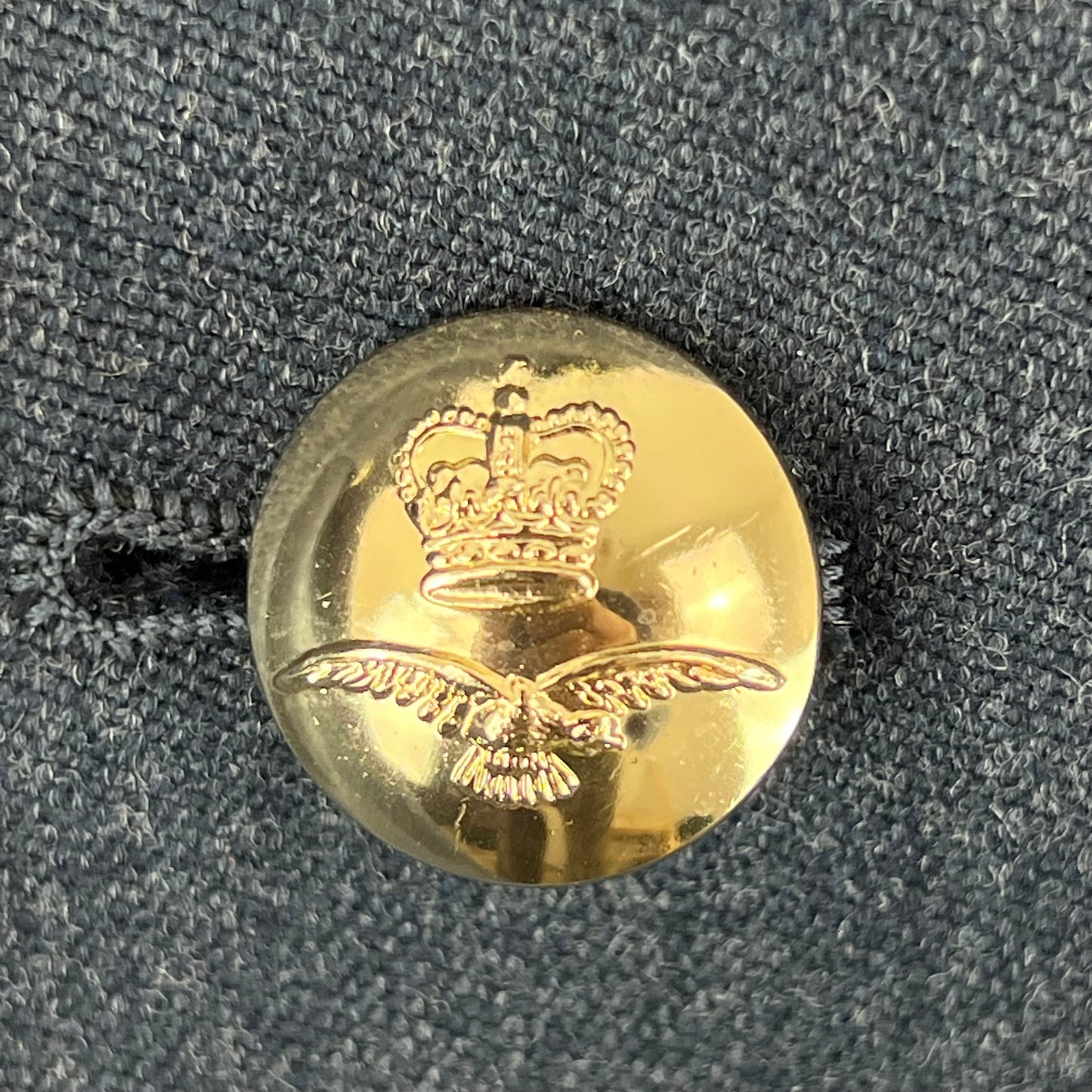 British Royal Air Force No. 1 O.A. Dress Jacket w/ Belt - Medium 96R