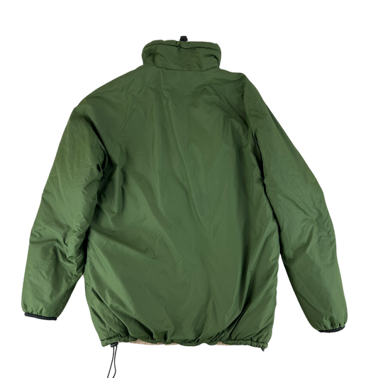 British Army Reversible Thermal Olive Green / Tan Quilted Jacket - Medium