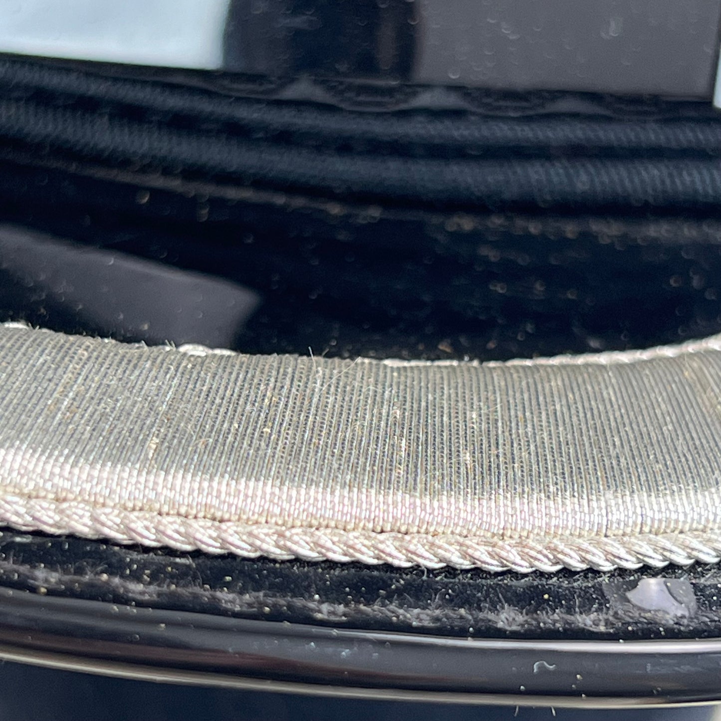 British Police Black Dress Cap - Small