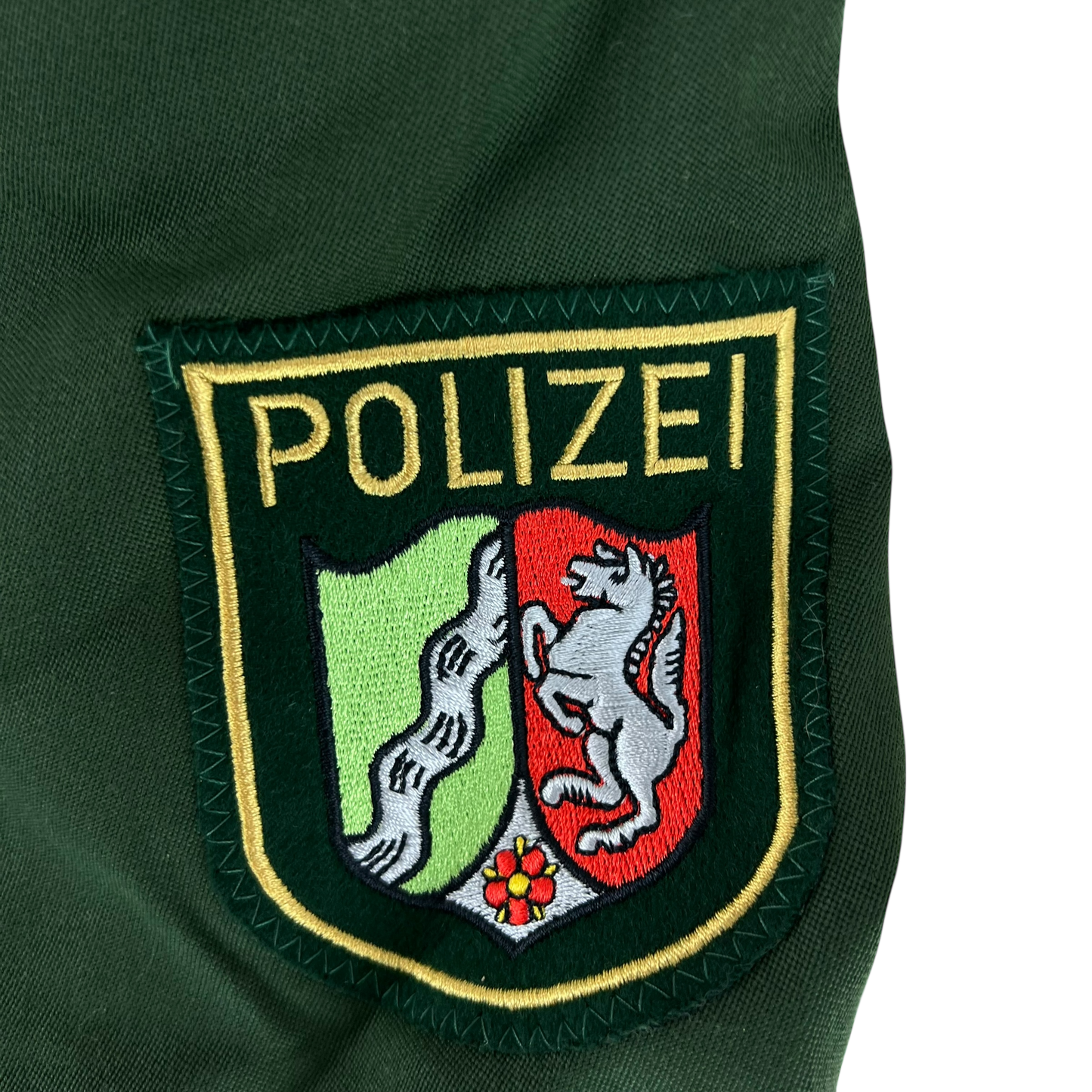 German Police Green Dress Jacket - Large