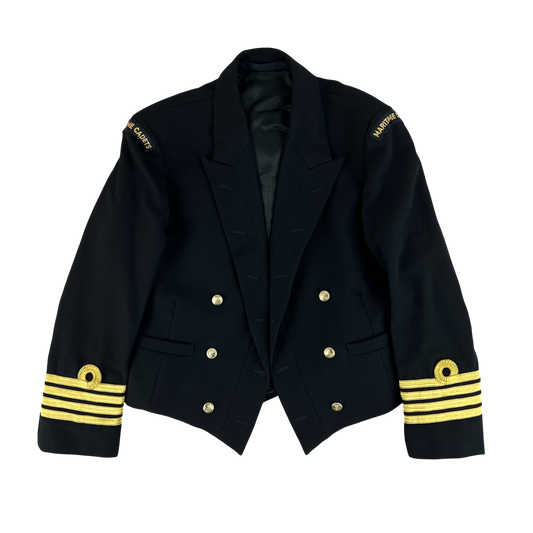 British Royal Navy 80s No. 7 Mess Dress Uniform - Medium