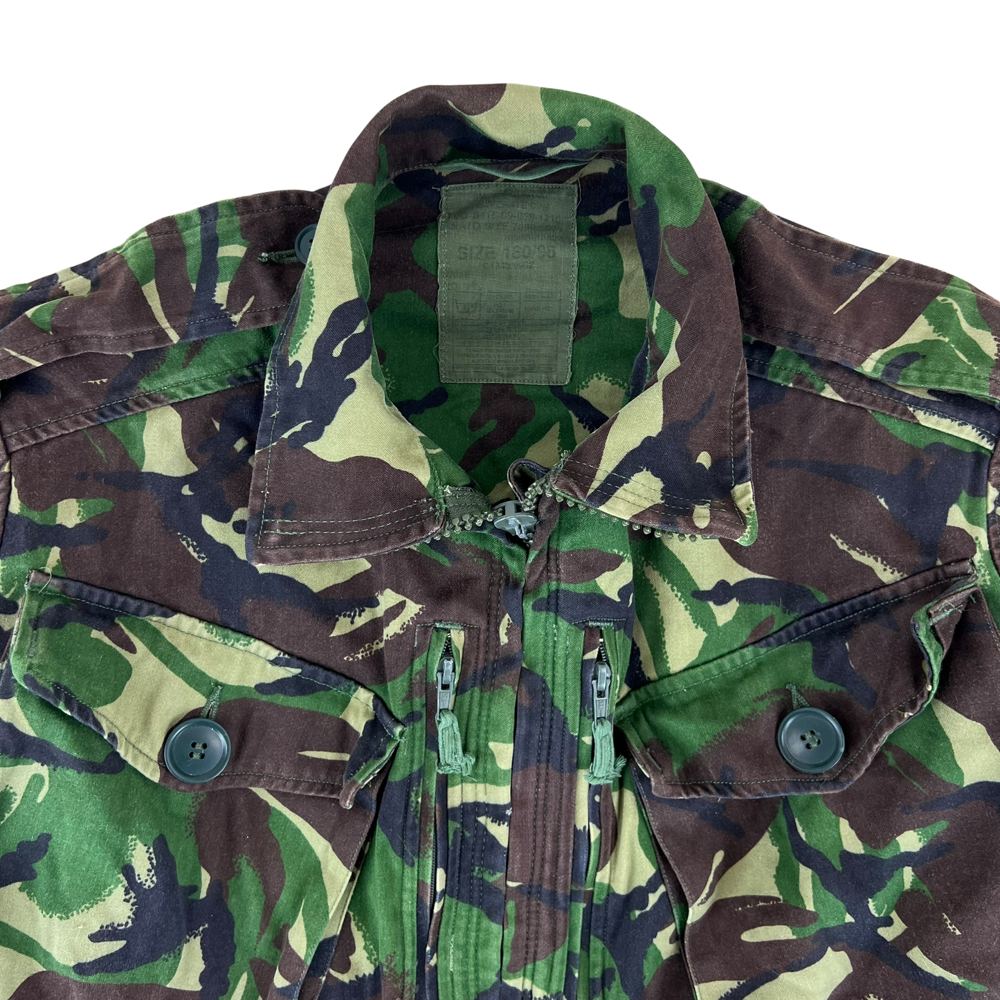 British Army 84 Pattern Woodland DPM Camo Combat Smock - Medium 180/96
